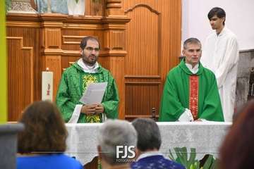 Lomo Magullo le da la bienvenida a su nuevo párroco/Francisco Javier Santana.